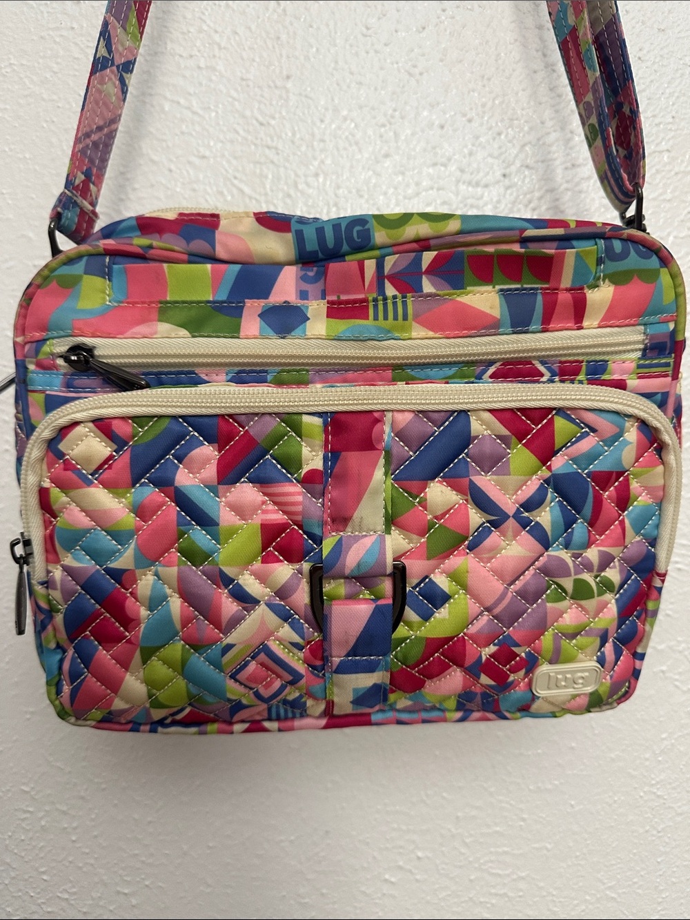 LUG Carousel Collection Travel Crossbody Bag